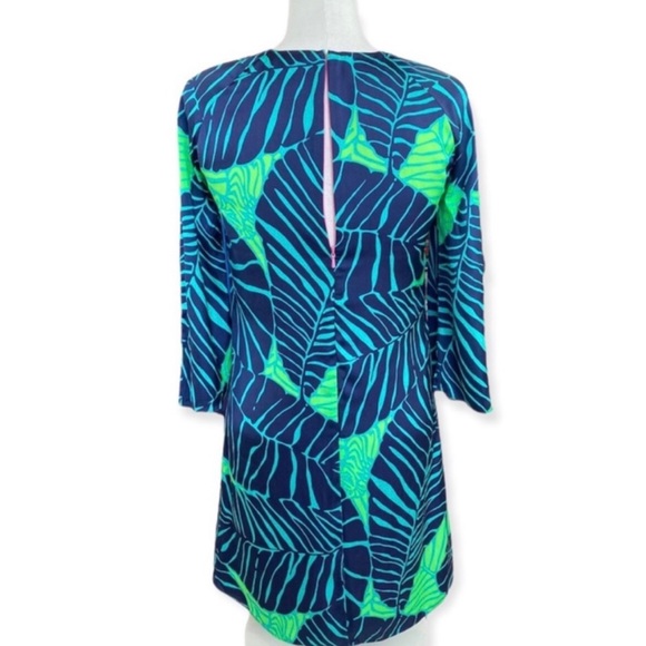 Lilly Pulitzer Carol Shift Dress Under the Palms EUC - Picture 3 of 4
